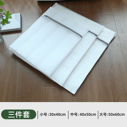 Manufacturer of Gray Laundry Bags for Home Use, Machine Washable Anti-Deformation Protective Wash Bags, Bra and Sweater Wash Bags, Mesh Bags, Wholesale Clothing
