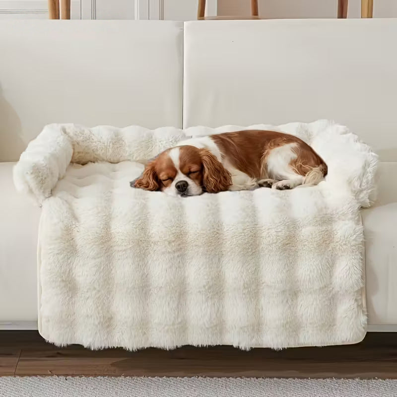 Cross-Border Hot-Selling Anti-Scratch Pet Mat, New Plush Thickened Non-Slip Sofa Dog Bed, Pet Supplies