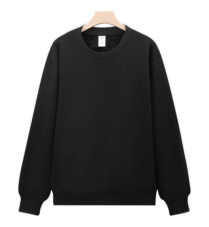 Cross-Border Heavy Sweatshirt with Logo Printed on It, Group Annual Meeting Cultural Shirt, Advertising Shirt Design, Velvet Round Neck Sweatshirt, Work Clothes