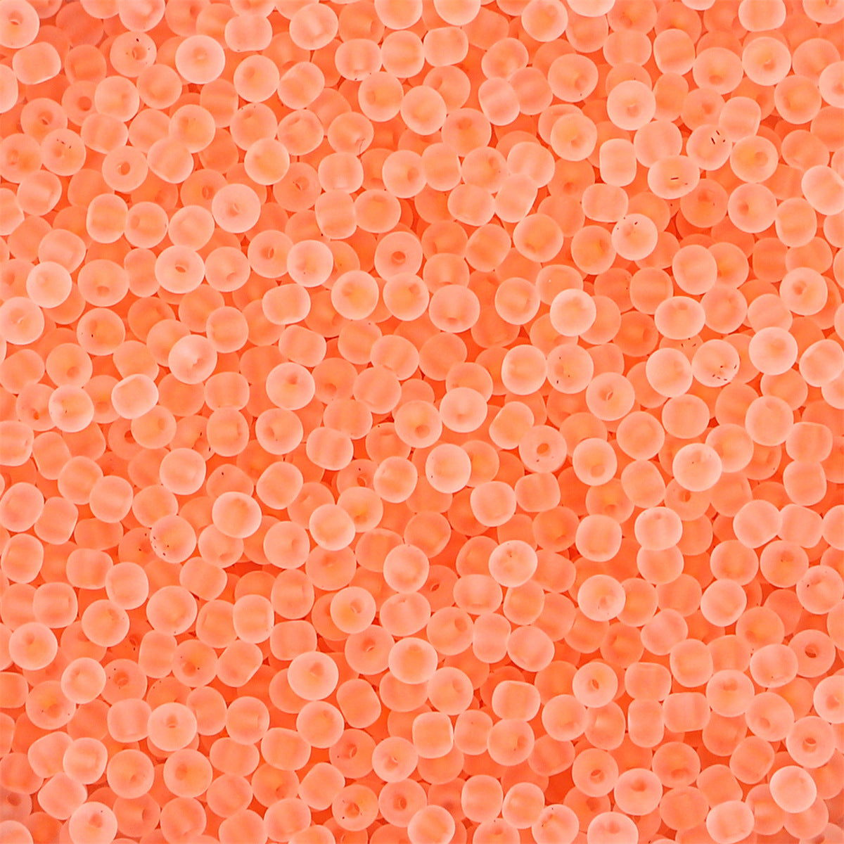 High quality domestic transparent frosted rice beads loose beads handmade DIY bracelet necklace accessories material factory direct sales