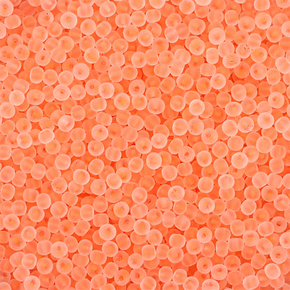 High quality domestic transparent frosted rice beads loose beads handmade DIY bracelet necklace accessories material factory direct sales