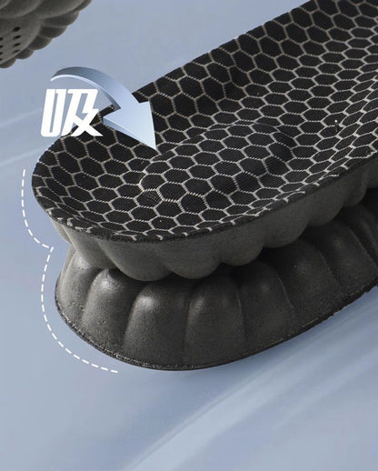 Graphene Insole Antibacterial Deodorant Massage Sports Shock Absorption Comfortable Sweat Absorbing Breathable High Elastic Foot Arch Support Not Tired Feet