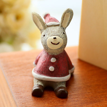 Christmas Decorations Christmas Tree Ornaments Decorative Props Scene Layout Simulation Elk Doll Christmas Ornaments