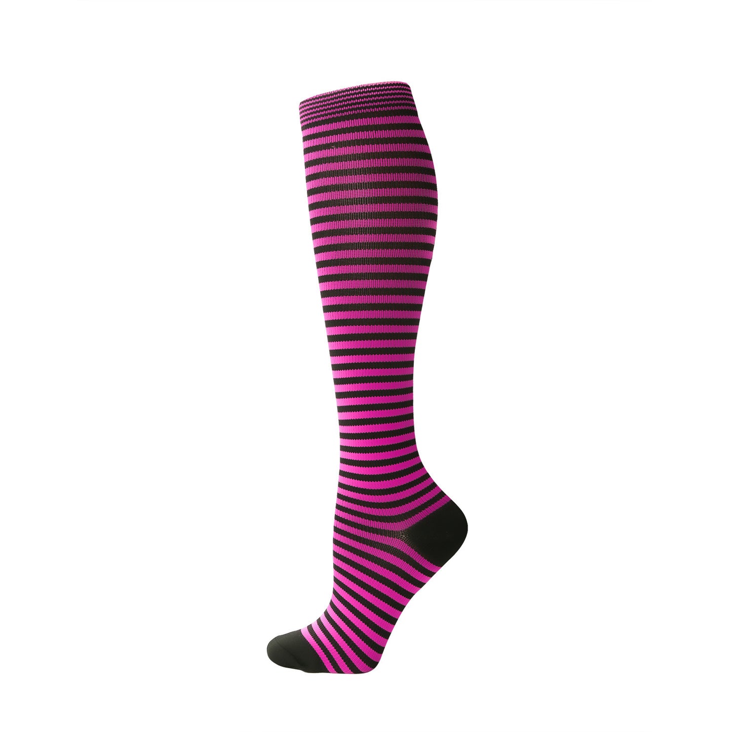 Cross-border calf compression socks sports stockings Amazon compression socks European and American pressure calf socks riding thin leg socks