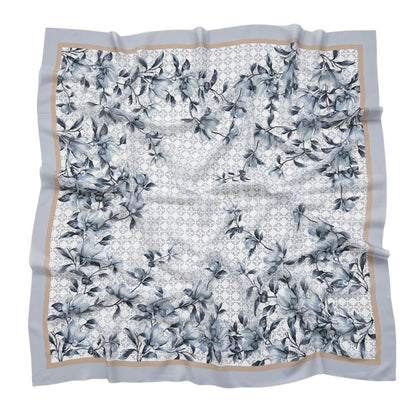 Cross-Border New Product Voile Print 110 Square Scarf Classic Lace Scarf Turban Malaysian Shawl