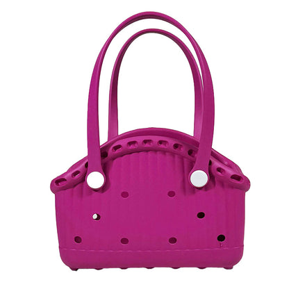 New Portable Eva Pet Bag Beach Bag Vegetable Basket Hole Bag Eva Printed Pet Car Storage Anti-Hole