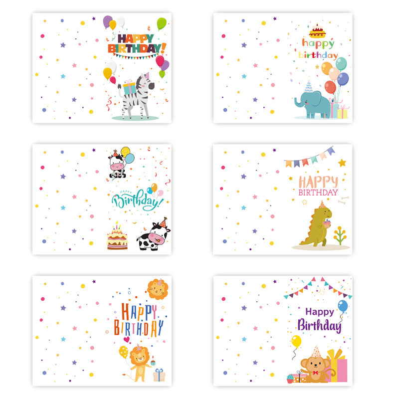 Cross-Border Amazon New Creative Ins Style Christmas Greeting Card Export Export Blessing Christmas Card Envelope Cover