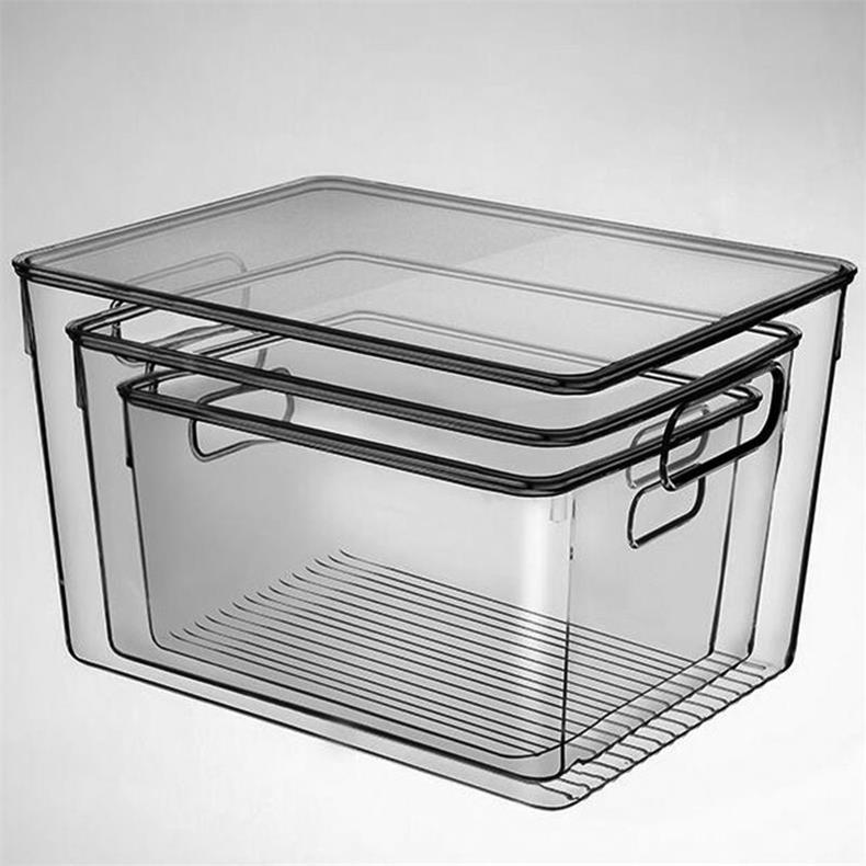 Desktop Storage Box Dormitory Cosmetics Transparent Basket Acrylic Drawer Mask Organizer Box Snack Sundry Storage Rack