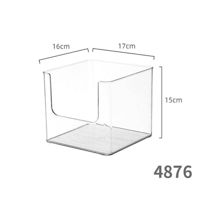 Desktop Storage Box Dormitory Cosmetics Transparent Basket Acrylic Drawer Mask Organizer Box Snack Sundry Storage Rack