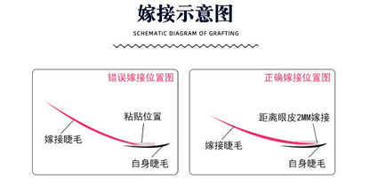Yingmeijia Eyelashes Glue-Free Jade-Faced Little Fox False Eyelashes Ancient Style Natural Thick Oblique Segmented False Eyelashes Pure Desire