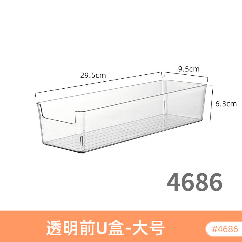 Desktop Storage Box Dormitory Cosmetics Transparent Basket Acrylic Drawer Mask Organizer Box Snack Sundry Storage Rack