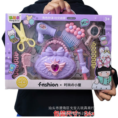 Children's toy suit simulation princess play house dressing suit accessories children's day girl toy gift