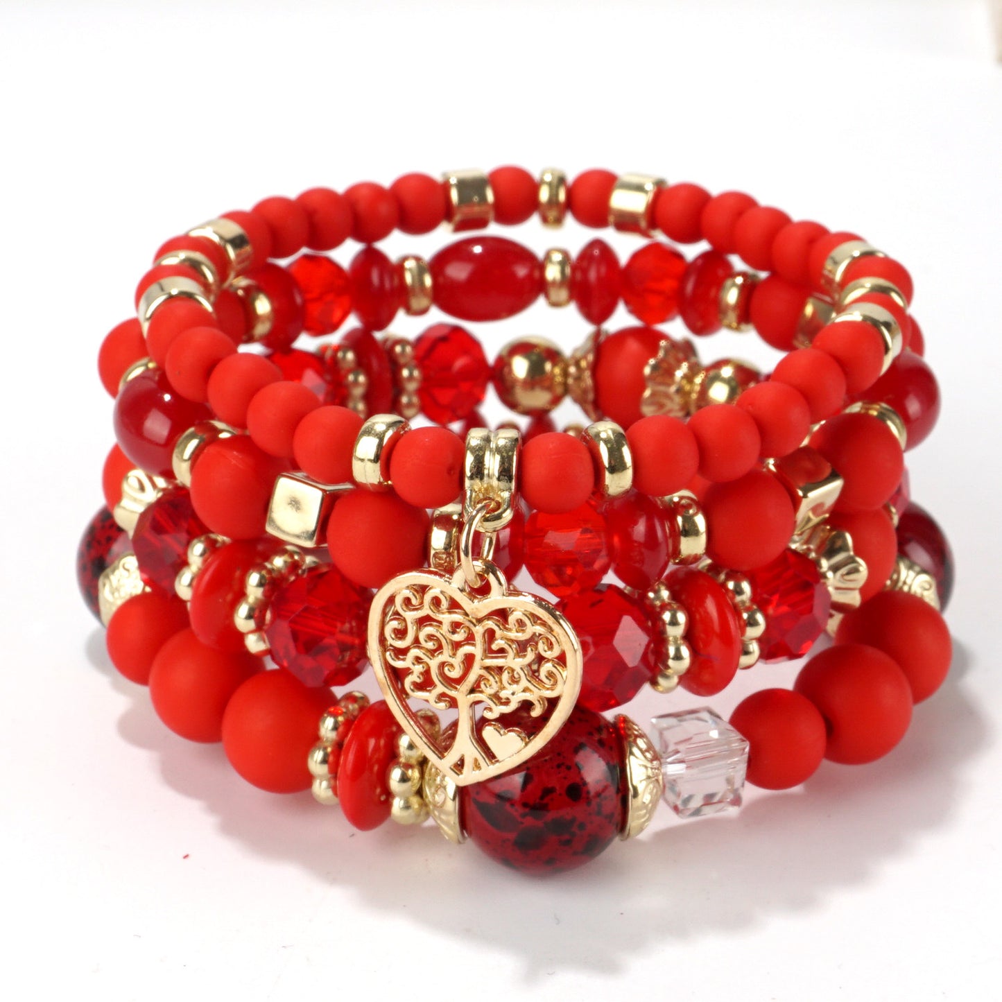 European and American Cross-Border Hot-Selling New Bohemian Bracelets Creative Tassel Multi-Layer Beaded Bracelets Fashion Jewelry