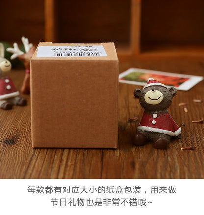 Christmas Decorations Christmas Tree Ornaments Decorative Props Scene Layout Simulation Elk Doll Christmas Ornaments