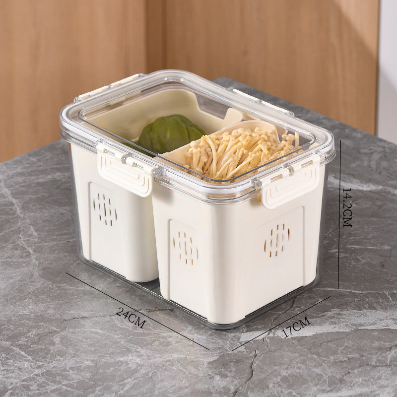 Seasoning Fresh-keeping Plastic Kitchen Sealed Box Spice Storage Box Food Grade Format Transparent Cereal Seasoning