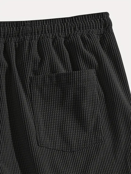 Cross-Border European and American Men's Casual Sports Shorts Summer Versatile Men's Large Size Loose Five-Point Pants Pineapple Plaid Shorts for Men