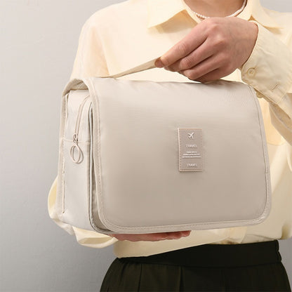 Light luxury ins style waterproof portable cosmetic bag simple clothing Travel large capacity toiletries storage bag wholesale