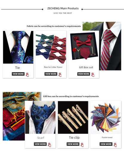 Manufacturers wholesale tie polyester jacquard tie men's casual formal wear professional business tie in stock supply
