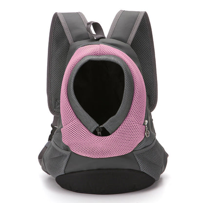 Pet backpack dog shoulder bag. dog out convenient travel dog bag pet supplies