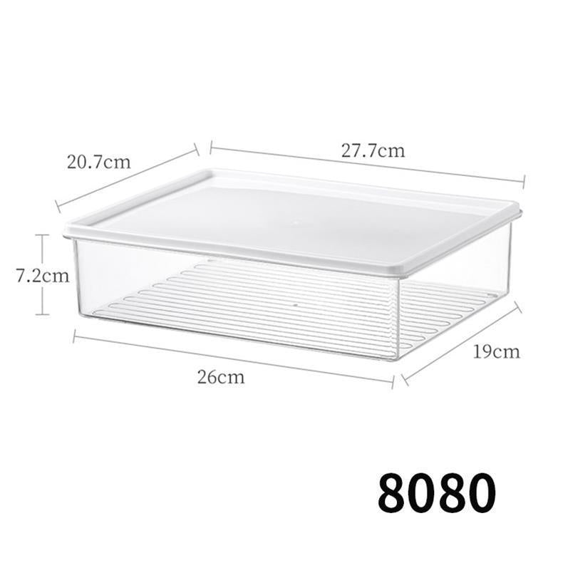 Storage box with lid storage box transparent acrylic kitchen cosmetics sundries station snacks toys clothes books