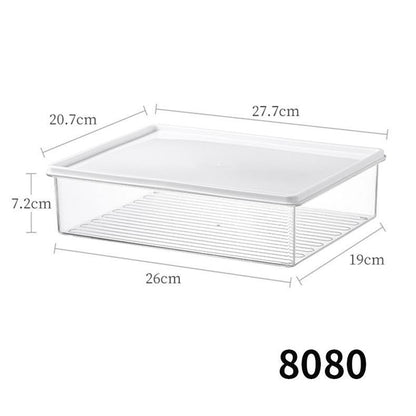 Storage box with lid storage box transparent acrylic kitchen cosmetics sundries station snacks toys clothes books