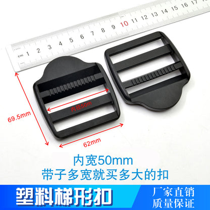 Spot Plastic Double Buckle Clothing Accessories Snap Buckle Back Box Book Mountaineering Bag Accessories Connection Safety Buckle