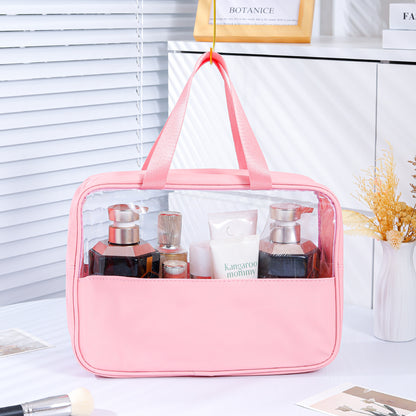 High-End Portable Travel Large-Capacity Toiletry and Makeup Storage Bag, Large-Capacity, High-Looking, Light Luxury Makeup Bag