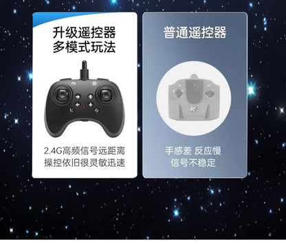 Cross-border new product remote control fighter four-channel suspension drone tumbling stunt toy foam drone