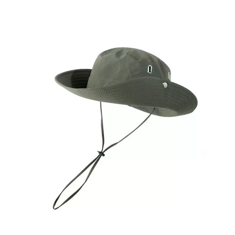 Fishing hat men's sun protection sun hat mountaineering hat men's summer UV protection sun hat summer fisherman hat