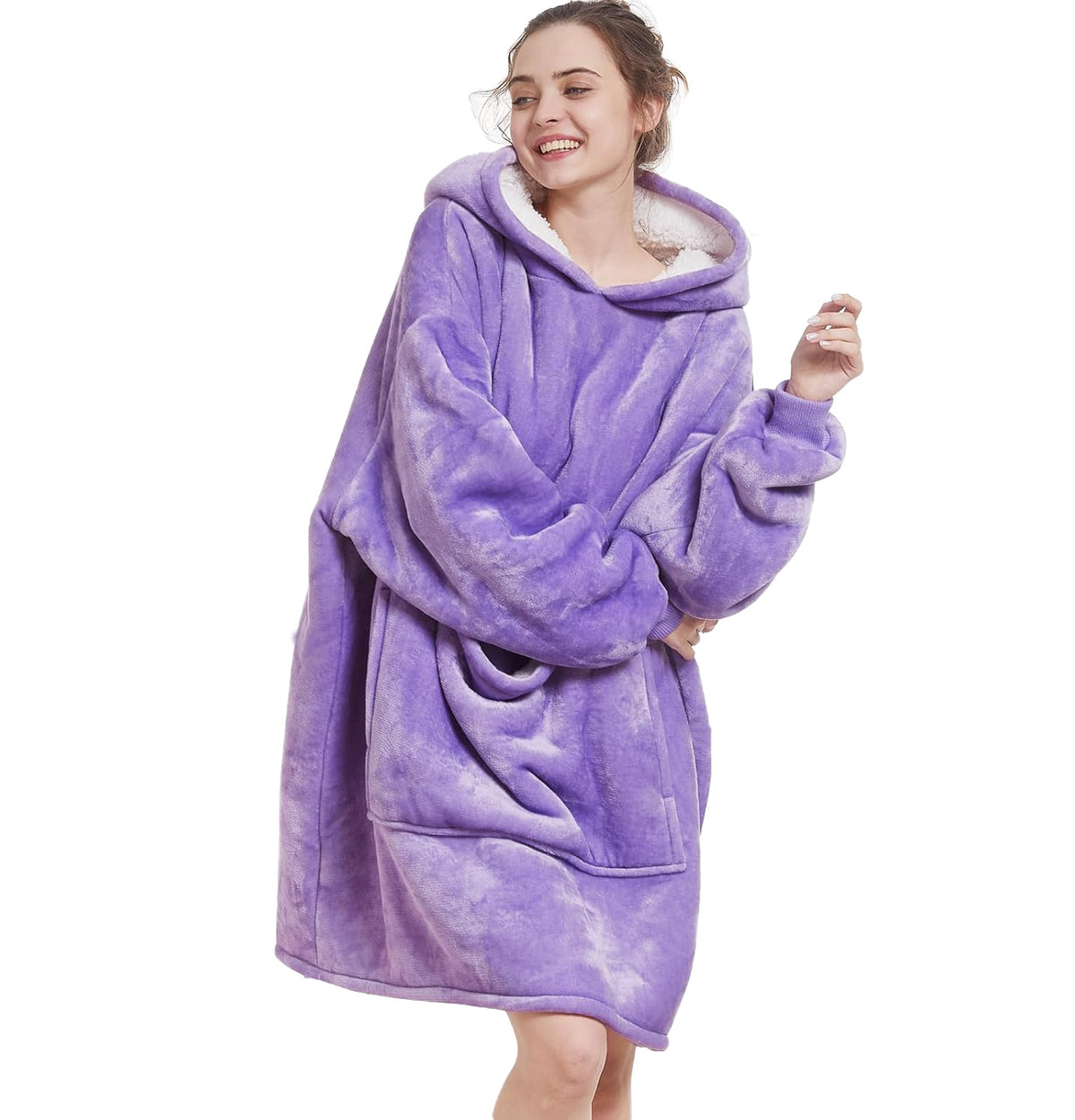 Amazon Hot Selling Autumn and Winter Flannel Double Layer Pajamas fleece-lined Warm Long Sleeve plus size Pet Bag Home Clothes
