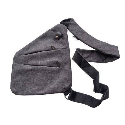 Chest Bag Men's Distinctive Shoulder Crossbody Bag Fashion Cross Bag Multifunctional Sports Fashion Underarm Bag Men's Chest Bag