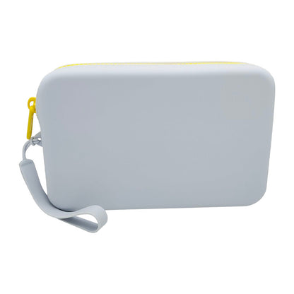 Customizable Silicone Cosmetic Bag Rectangular Travel Portable Silicone Storage Bag Waterproof Toiletry Bag Small Storage Bag