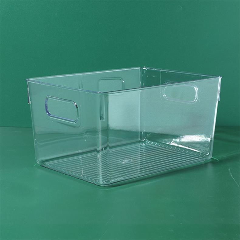 Food-Grade Storage Box, Acrylic Refrigerator Storage, Desktop Book Storage Box, Student Dormitory Sundries, Facial Mask Organization