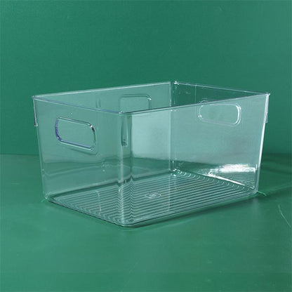 Food-Grade Storage Box, Acrylic Refrigerator Storage, Desktop Book Storage Box, Student Dormitory Sundries, Facial Mask Organization