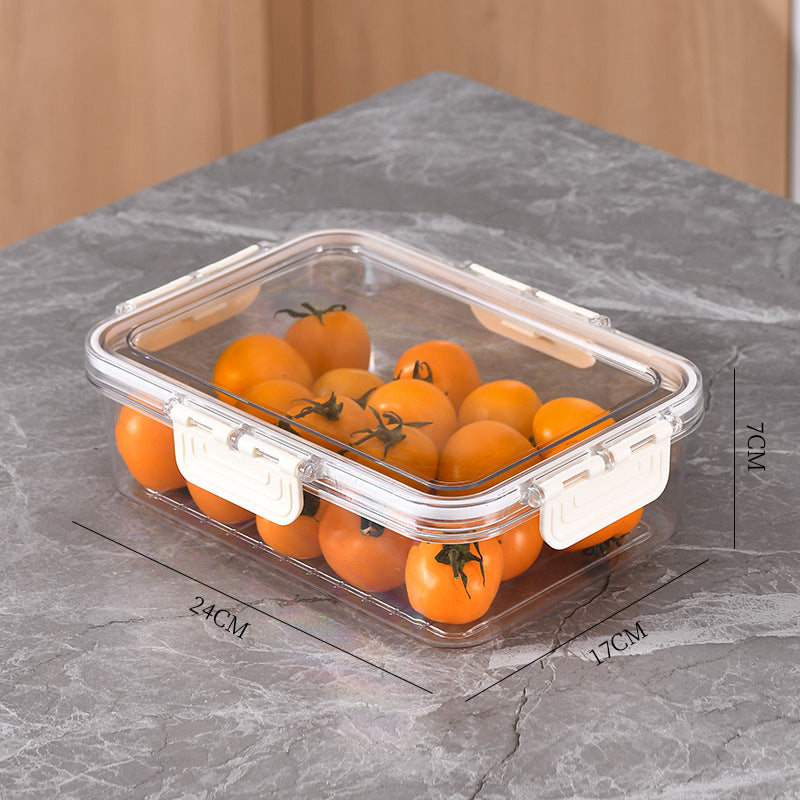 Seasoning Fresh-keeping Plastic Kitchen Sealed Box Spice Storage Box Food Grade Format Transparent Cereal Seasoning