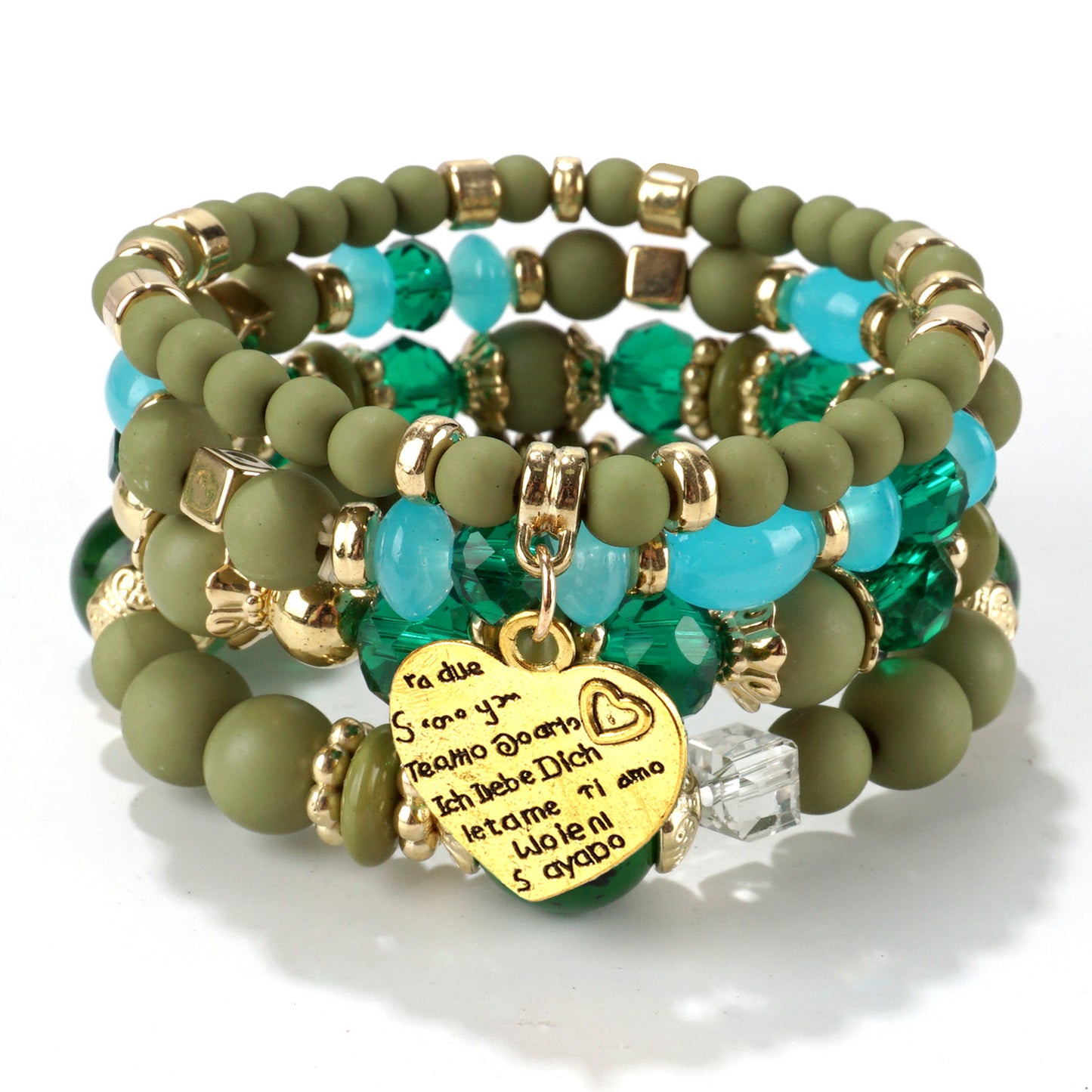 European and American Cross-Border Hot-Selling New Bohemian Bracelets Creative Tassel Multi-Layer Beaded Bracelets Fashion Jewelry