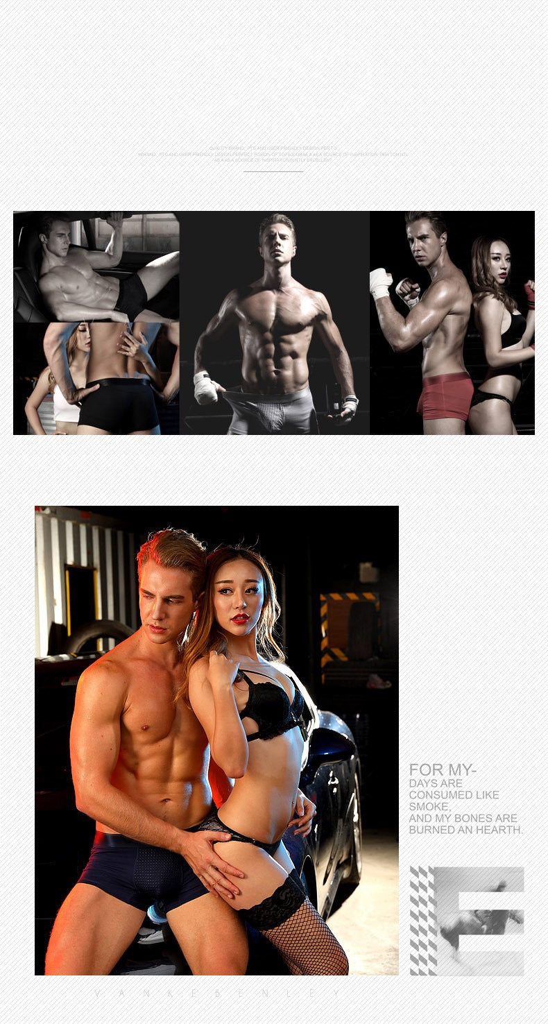Factory Direct health underwear British sweatpants magnet underwear men's boxer underwear TikTok fast hand live delivery