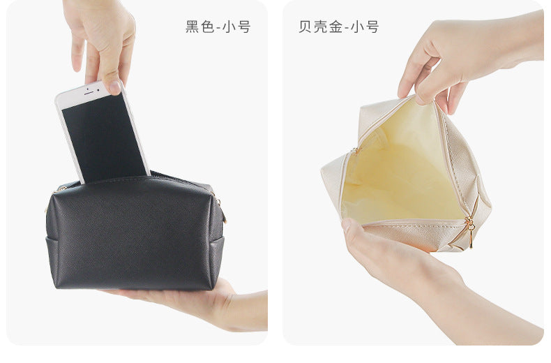 Cross-Border Popular Dopamine Makeup Bag, Portable Travel Toiletry Storage Bag, Clutch Bag, Waterproof Makeup Storage Bag