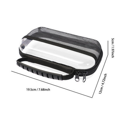 2025 Cross-Border Amazon Pet Mesh Tote Bag Zipper Mesh Storage and Sorting Bag Storage Bag Cross-Border Hot Seller