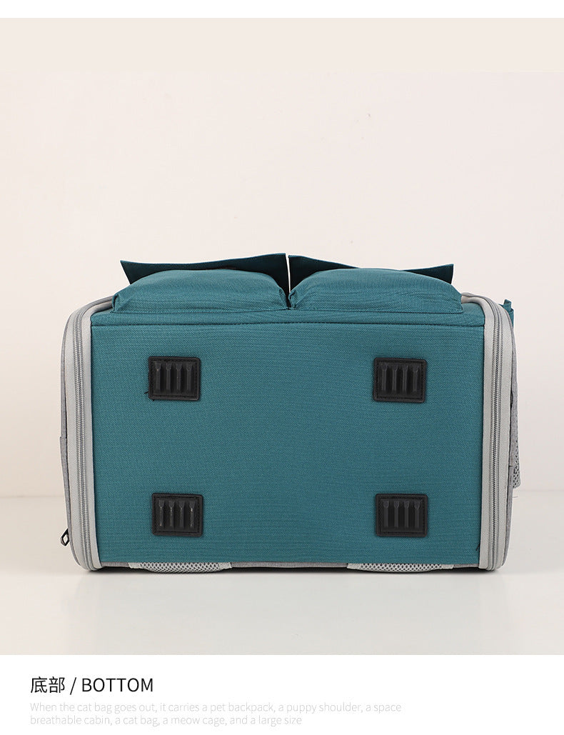 New Cat Bag, Portable Pet Bag for Outings, Breathable Backpack Dog Bag, Amazon Pet Backpack Supplies, Breathable and Lightweight