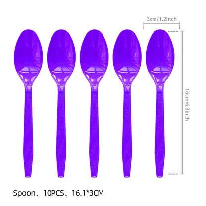 Amazon's New Pop Hunter Witch Group Theme Birthday Party Supplies Set Paper Plate Tissue Tablecloth Decoration