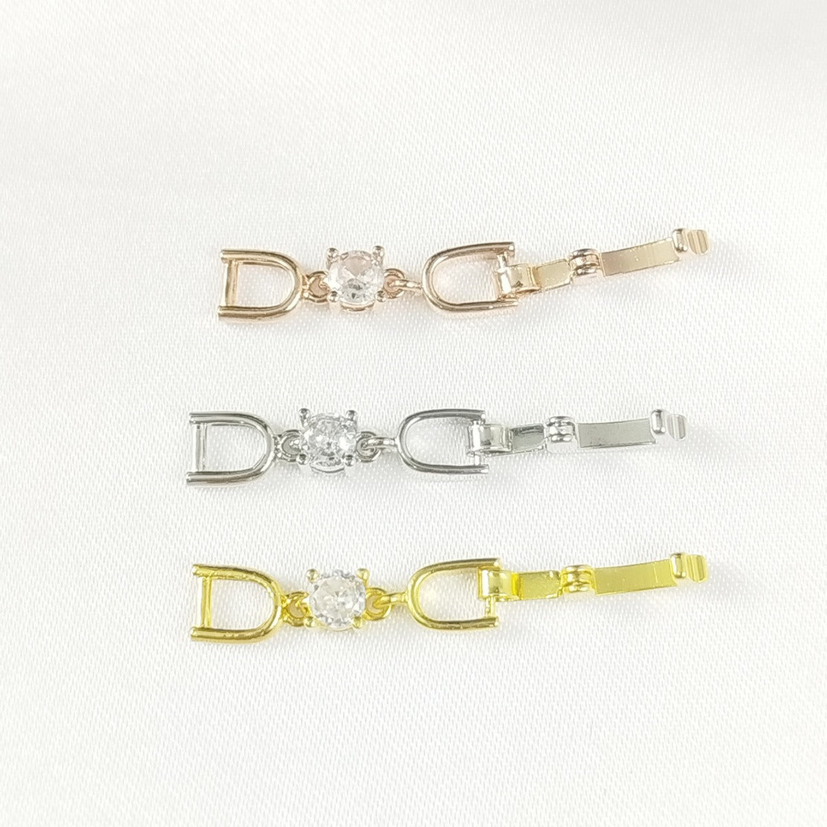 Joker bracelet necklace extended chain plated real platinum zircon 3cm lengthened first jewelry button accessories factory outlet