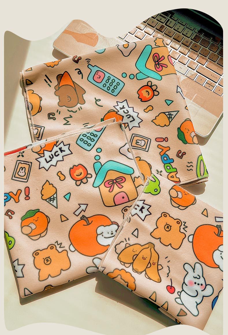 P person makeup bag hundred patch cloth camera liner wrapping machine magic cloth photography lens storage folding cloth self-adhesive cloth