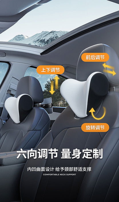 Multifunctional Car Neck Pillow, Universal Neck Pillow for All Seasons, Memory Foam Pillow, Car Interior Supplies, Car Lumbar Support
