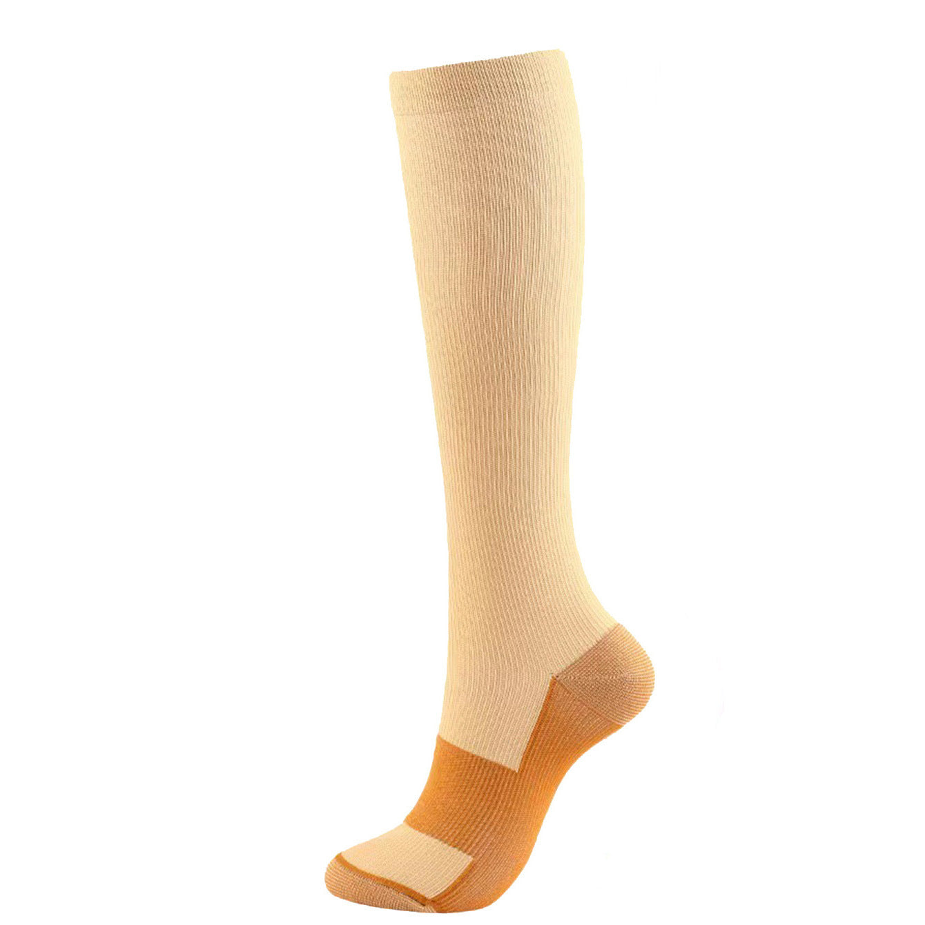 Cross-border calf compression socks sports stockings Amazon compression socks European and American pressure calf socks riding thin leg socks