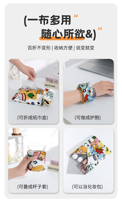 Magic Cloth Cosmetic Bag Explosive 100-patch Storage Bag Camera Sleeve Bag Micro Single iPad SLR Protective Cover