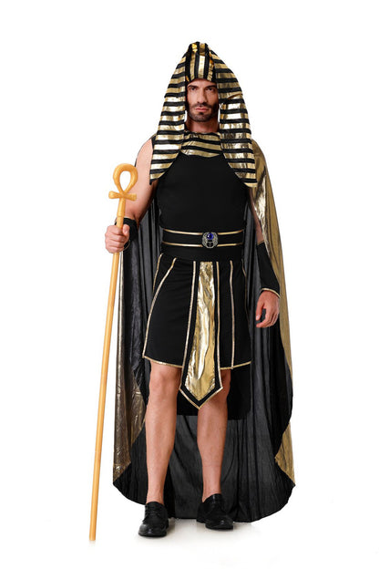 Adult Couple Cleopatra Goddess Pharaoh Masquerade Party Clothes cosplay Halloween Costumes