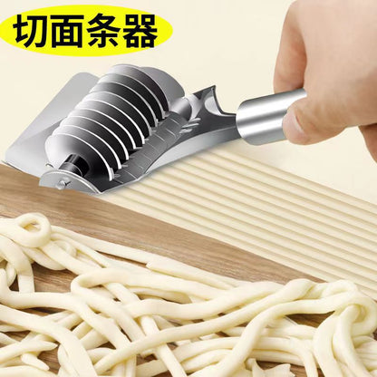 Rolling Noodles Knife Household Cutting Scallion Noodles New Roller Knife Noodles Cutting Knife Commercial Noodles Cutting Artifact