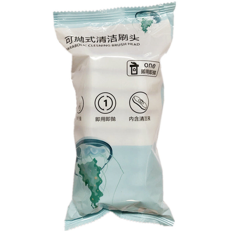 Disposable Toilet Brush Household No Dead Angle Toilet Brush Toilet Wall Hanging Toilet Cleaning Brush Toilet Artifact
