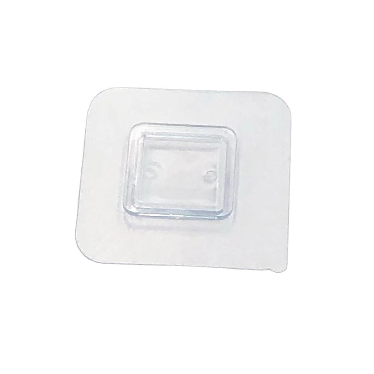 No-Drill Adhesive Storage Rack Patch Wholesale Accessories, Adhesive Hooks, Square Wall-Mounted Plastic Flat Buckle Clips